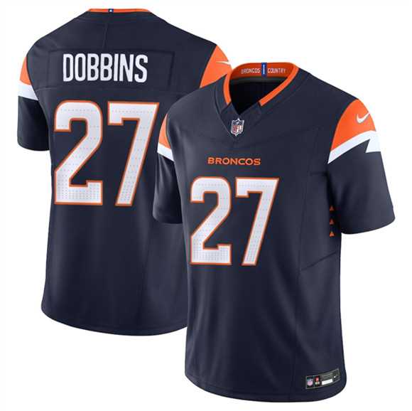 Men's Denver Broncos #27 J.K. Dobbins Navy F.U.S.E. Vapor Limited Stitched Jersey Dzhi,We sell and wholesale Men's Denver Broncos #27 J.K. Dobbins Navy F.U.S.E. Vapor Limited Stitched Jersey Dzhi on line form chian!