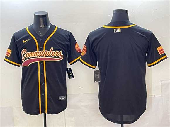 Men's Washington Commanders Blank Black Limited Stitched Baseball Jersey,We sell and wholesale Men's Washington Commanders Blank Black Limited Stitched Baseball Jersey on line form chian!