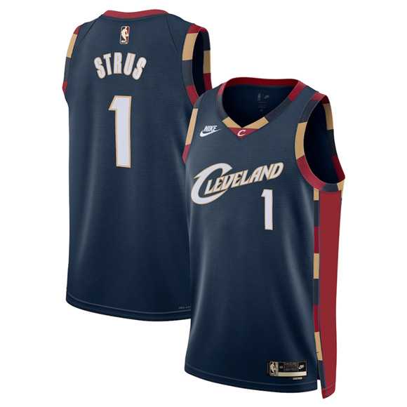 Men's Cleveland Cavaliers #1 Max Strus Navy 2025 Classic Edition Stitched Jersey Dzhi,We sell and wholesale Men's Cleveland Cavaliers #1 Max Strus Navy 2025 Classic Edition Stitched Jersey Dzhi on line form chian!