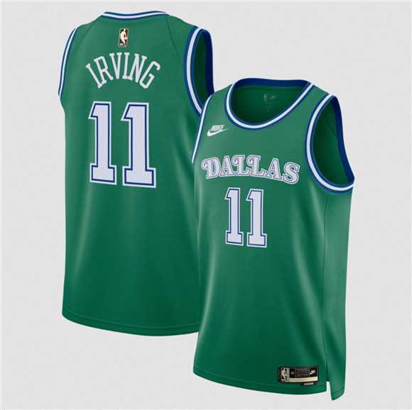 Men's Dallas Mavericks #11 Kyrie Irving Green 2025 Classic Edition Stitched Jersey Dzhi,We sell and wholesale Men's Dallas Mavericks #11 Kyrie Irving Green 2025 Classic Edition Stitched Jersey Dzhi on line form chian!