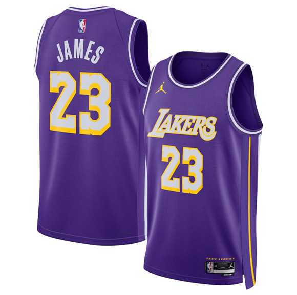 Men's Los Angeles Lakers #23 LeBron James Purple 2025 Statement Edition Stitched Jersey Dzhi,We sell and wholesale Men's Los Angeles Lakers #23 LeBron James Purple 2025 Statement Edition Stitched Jersey Dzhi on line form chian!