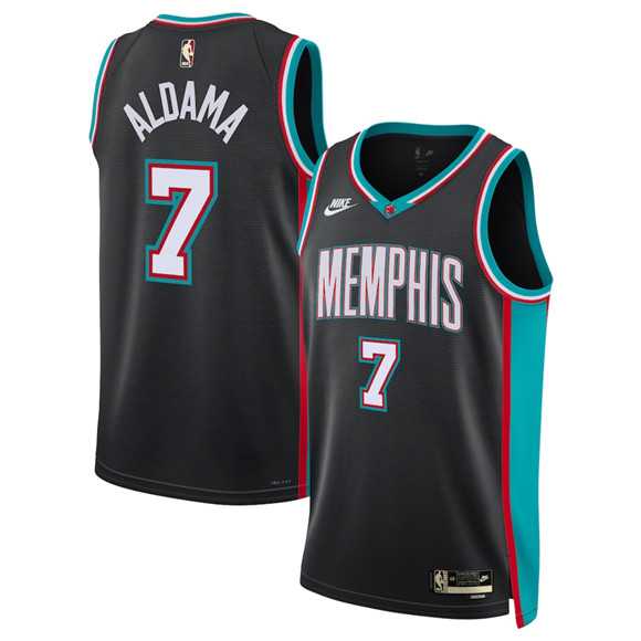 Men's Memphis Grizzlies #7 Santi Aldama Black 2025 Classic Edition Stitched Jersey Dzhi,We sell and wholesale Men's Memphis Grizzlies #7 Santi Aldama Black 2025 Classic Edition Stitched Jersey Dzhi on line form chian!