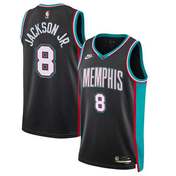 Men's Memphis Grizzlies #8 Jaren Jackson Jr. Black 2025 Classic Edition Stitched Jersey Dzhi,We sell and wholesale Men's Memphis Grizzlies #8 Jaren Jackson Jr. Black 2025 Classic Edition Stitched Jersey Dzhi on line form chian!