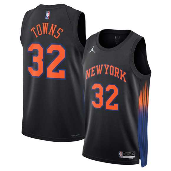 Men's New Yok Knicks #32 Karl-Anthony Towns Black 2025 Statement Edition Stitched Jersey Dzhi,We sell and wholesale Men's New Yok Knicks #32 Karl-Anthony Towns Black 2025 Statement Edition Stitched Jersey Dzhi on line form chian!