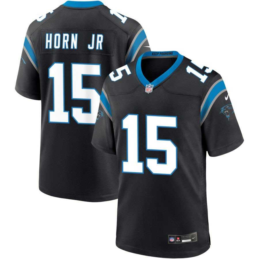 Men & Women & Youth Carolina Panthers #15 Jimmy Horn Jr Black 2025 Vapor Limited Stitched Jersey,We sell and wholesale Men & Women & Youth Carolina Panthers #15 Jimmy Horn Jr Black 2025 Vapor Limited Stitched Jersey on line form chian!