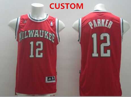 Men's Milwaukee bucks Custom revolution 30 swingman red jersey,We sell and wholesale Men's Milwaukee bucks Custom revolution 30 swingman red jersey on line form chian!