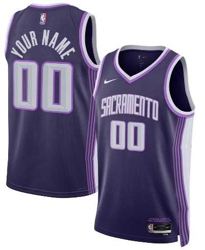 Men's Sacramento Kings Active Player Custom Purple 2025-26 City Edition Swingman Stitched Jersey,We sell and wholesale Men's Sacramento Kings Active Player Custom Purple 2025-26 City Edition Swingman Stitched Jersey on line form chian!