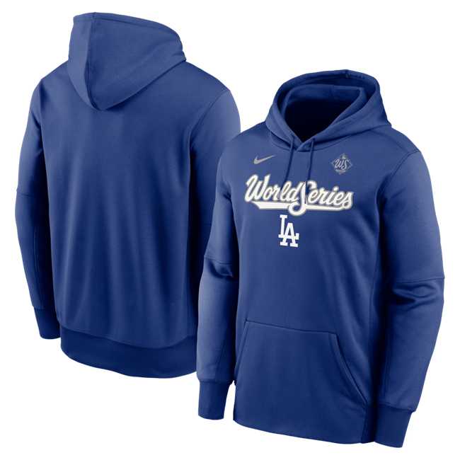 Men's Los Angeles Dodgers Royal 2025 World Series Collection Therma Fleece Hoodie,We sell and wholesale Men's Los Angeles Dodgers Royal 2025 World Series Collection Therma Fleece Hoodie on line form chian!
