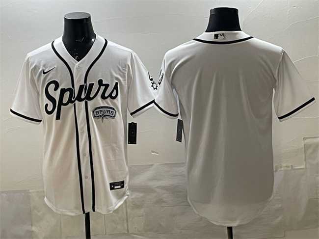 Men's San Antonio Spurs Blank White Stitched Baseball Jersey,We sell and wholesale Men's San Antonio Spurs Blank White Stitched Baseball Jersey on line form chian!