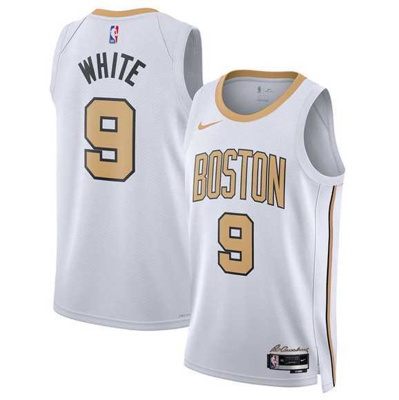 Men's Boston Celtics #9 Derrick White White 2025-26 City Edition Swingman Stitched Jersey Dzhi,We sell and wholesale Men's Boston Celtics #9 Derrick White White 2025-26 City Edition Swingman Stitched Jersey Dzhi on line form chian!