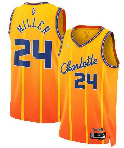 Men's Charlotte Hornets #24 Brandon Miller Gold 2025-26 City Edition Swingman Stitched Jersey Dzhi,We sell and wholesale Men's Charlotte Hornets #24 Brandon Miller Gold 2025-26 City Edition Swingman Stitched Jersey Dzhi on line form chian!