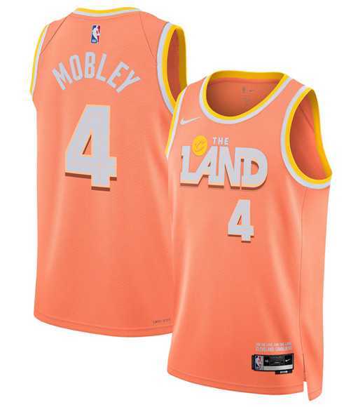 Men's Cleveland Cavaliers #4 Evan Mobley Orange 2025-26 City Edition Swingman Stitched Jersey Dzhi,We sell and wholesale Men's Cleveland Cavaliers #4 Evan Mobley Orange 2025-26 City Edition Swingman Stitched Jersey Dzhi on line form chian!