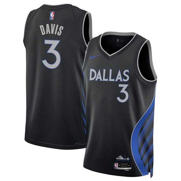 Men's Dallas Mavericks #3 Anthony Davis Black 2025-26 City Edition Stitched Jersey Dzhi,We sell and wholesale Men's Dallas Mavericks #3 Anthony Davis Black 2025-26 City Edition Stitched Jersey Dzhi on line form chian!