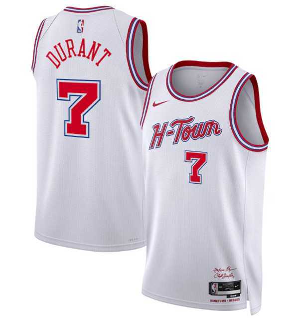 Men's Houston Rockets #7 Kevin Durant White 2025-26 City Edition Stitched Jersey Dzhi,We sell and wholesale Men's Houston Rockets #7 Kevin Durant White 2025-26 City Edition Stitched Jersey Dzhi on line form chian!