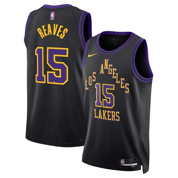 Men's Los Angeles Lakers #15 Austin Reaves Black 2025-26 City Edition Stitched Jersey Dzhi,We sell and wholesale Men's Los Angeles Lakers #15 Austin Reaves Black 2025-26 City Edition Stitched Jersey Dzhi on line form chian!