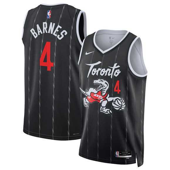 Men's Toronto Raptors #4 Scottie Barnes Black 2025-26 City Edition Stitched Jersey Dzhi,We sell and wholesale Men's Toronto Raptors #4 Scottie Barnes Black 2025-26 City Edition Stitched Jersey Dzhi on line form chian!