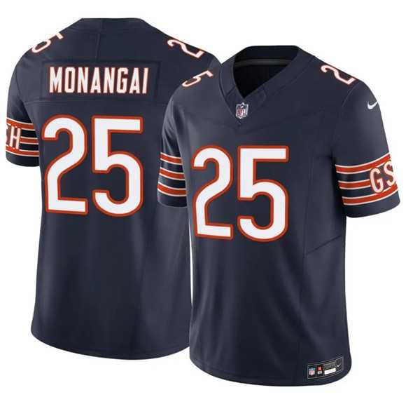Men's Chicago Bears #25 Kyle Monangai Navy 2025 F.U.S.E. Vapor Untouchable Limited Stitched Jersey Dzhi,We sell and wholesale Men's Chicago Bears #25 Kyle Monangai Navy 2025 F.U.S.E. Vapor Untouchable Limited Stitched Jersey Dzhi on line form chian!