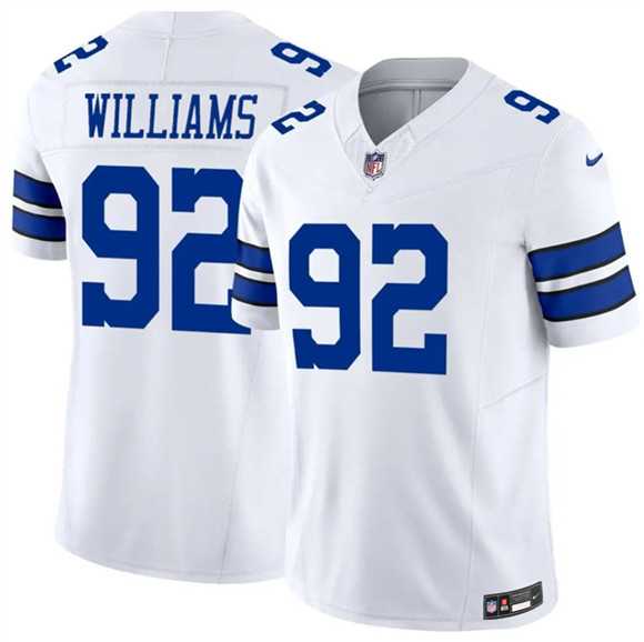 Men's Dallas Cowboys #92 Quinnen Williams White 2025 F.U.S.E Vapor Untouchable Limited Stitched Jersey Dzhi,We sell and wholesale Men's Dallas Cowboys #92 Quinnen Williams White 2025 F.U.S.E Vapor Untouchable Limited Stitched Jersey Dzhi on line form chian!