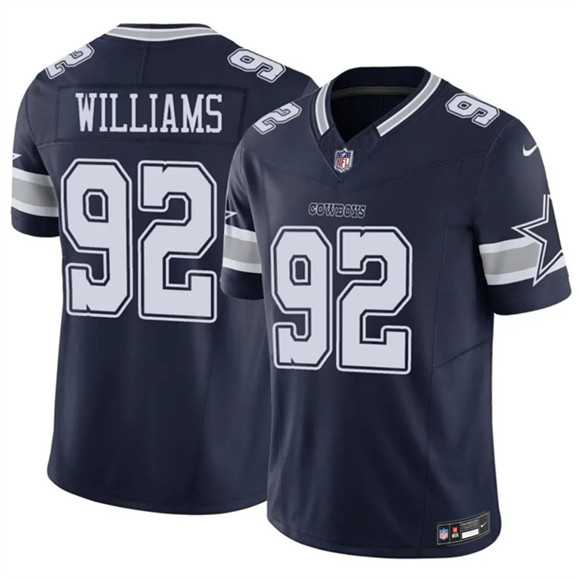 Men's Dallas Cowboys #92 Quinnen Williams Navy 2025 F.U.S.E Vapor Untouchable Limited Stitched Jersey Dzhi,We sell and wholesale Men's Dallas Cowboys #92 Quinnen Williams Navy 2025 F.U.S.E Vapor Untouchable Limited Stitched Jersey Dzhi on line form chian!