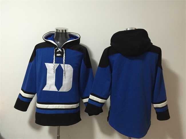 Men's Duke Blue Devils Blank Royal Ageless Must-Have Lace-Up Pullover Hoodie,We sell and wholesale Men's Duke Blue Devils Blank Royal Ageless Must-Have Lace-Up Pullover Hoodie on line form chian!