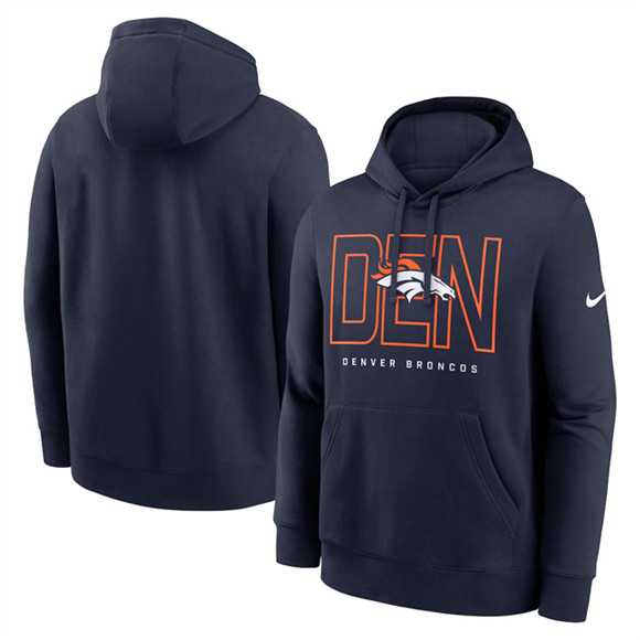 Men's Denver Broncos Navy Busted Play Club Fleece Pullover Hoodie,We sell and wholesale Men's Denver Broncos Navy Busted Play Club Fleece Pullover Hoodie on line form chian!