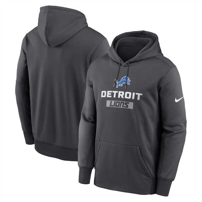 Men's Detroit Lions Anthracite Toss Sweep Performance Pullover Hoodie,We sell and wholesale Men's Detroit Lions Anthracite Toss Sweep Performance Pullover Hoodie on line form chian!