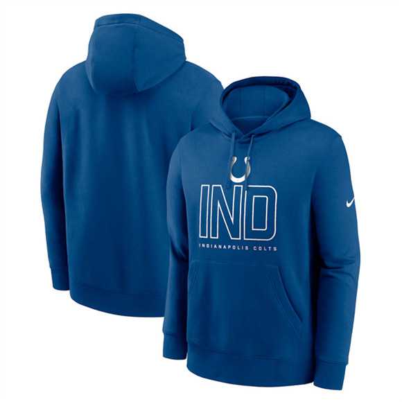 Men's Indianapolis Colts Royal Busted Play Club Fleece Pullover Hoodie,We sell and wholesale Men's Indianapolis Colts Royal Busted Play Club Fleece Pullover Hoodie on line form chian!