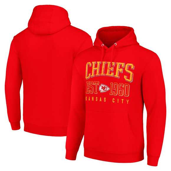 Men's Kansas City Chiefs Red Throwback Logo Pullover Hoodie,We sell and wholesale Men's Kansas City Chiefs Red Throwback Logo Pullover Hoodie on line form chian!