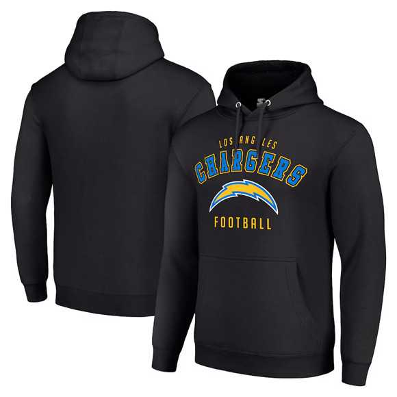 Men's Los Angeles Chargers Black Throwback Logo Pullover Hoodie,We sell and wholesale Men's Los Angeles Chargers Black Throwback Logo Pullover Hoodie on line form chian!