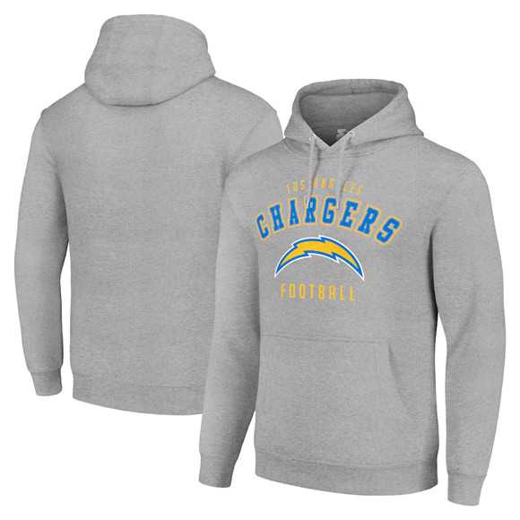 Men's Los Angeles Chargers Gray Pullover Hoodie,We sell and wholesale Men's Los Angeles Chargers Gray Pullover Hoodie on line form chian!