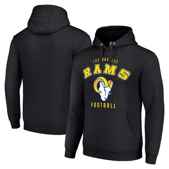 Men's Los Angeles Rams Black Pullover Hoodie,We sell and wholesale Men's Los Angeles Rams Black Pullover Hoodie on line form chian!