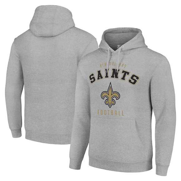 Men's New Orleans Saints Gray Pullover Hoodie,We sell and wholesale Men's New Orleans Saints Gray Pullover Hoodie on line form chian!