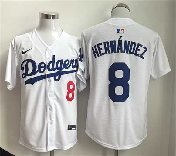 Men's Los Angeles Dodgers #8 Enrique Hernandez WhiteLimited Stitched Jersey,We sell and wholesale Men's Los Angeles Dodgers #8 Enrique Hernandez WhiteLimited Stitched Jersey on line form chian!
