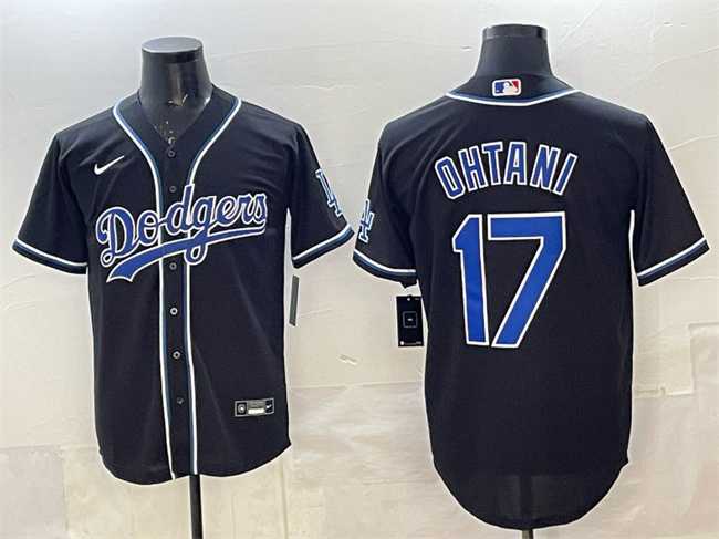 Men's Los Angeles Dodgers #17 Shohei Ohtani Black Fashion Cool Base Stitched Jersey,We sell and wholesale Men's Los Angeles Dodgers #17 Shohei Ohtani Black Fashion Cool Base Stitched Jersey on line form chian!