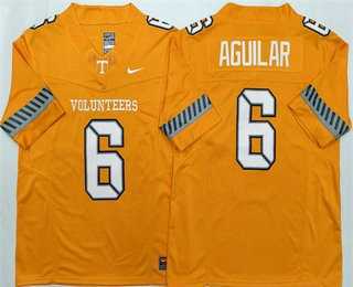 Men's Tennessee Volunteers #6 Joey Aguilar Limited Orange 2025 College Football Jersey,We sell and wholesale Men's Tennessee Volunteers #6 Joey Aguilar Limited Orange 2025 College Football Jersey on line form chian!