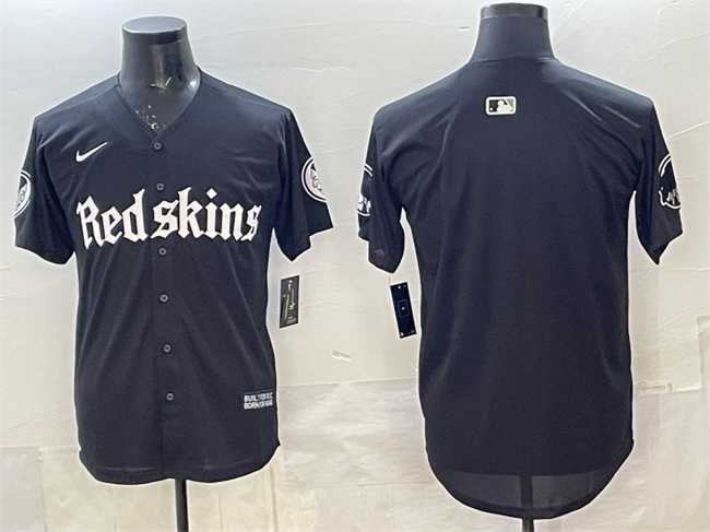 Men's Washington Commanders Blank Black 'Gothic Capitol Shadows Edition' Limited Stitched Baseball Jersey,We sell and wholesale Men's Washington Commanders Blank Black 'Gothic Capitol Shadows Edition' Limited Stitched Baseball Jersey on line form chian!