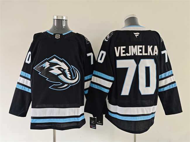 Men's Utah Mammoth #70 Karel Vejmelka Navy 2025 Stitched Jersey,We sell and wholesale Men's Utah Mammoth #70 Karel Vejmelka Navy 2025 Stitched Jersey on line form chian!