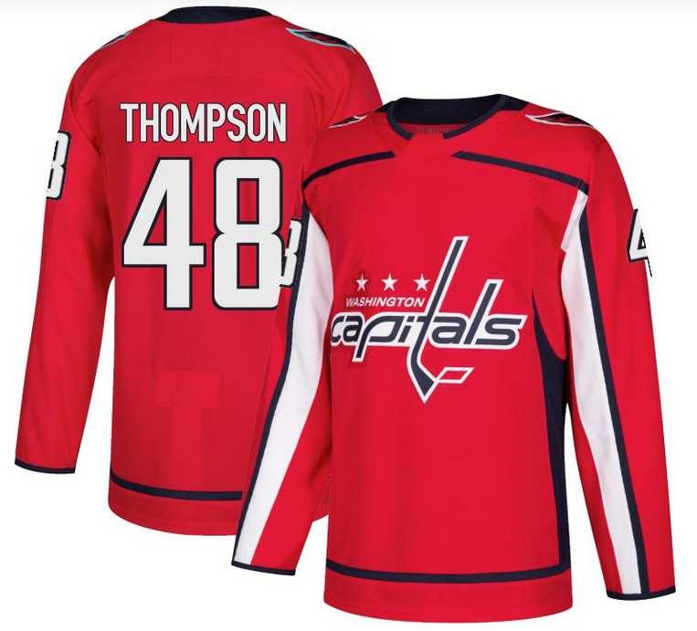 Men's Washington Capitals #48 Logan Thompson Authentic Red Home Jersey Dzhi,We sell and wholesale Men's Washington Capitals #48 Logan Thompson Authentic Red Home Jersey Dzhi on line form chian!
