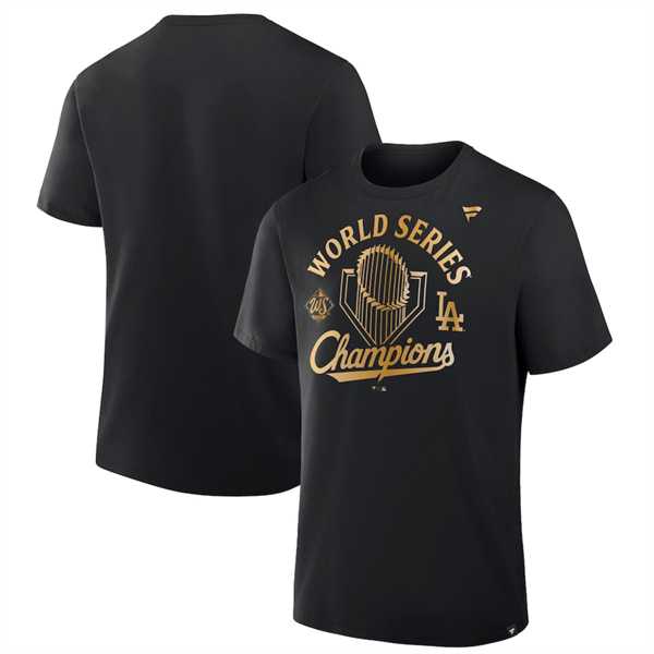 Men's Los Angeles Dodgers Black 2025 World Series Champions Locker Room Parade T-Shirt,We sell and wholesale Men's Los Angeles Dodgers Black 2025 World Series Champions Locker Room Parade T-Shirt on line form chian!