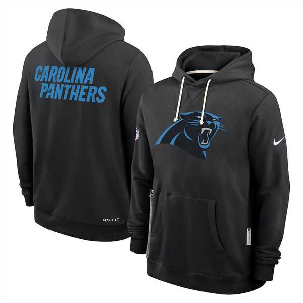 Men's Carolina Panthers Black Sideline Standard Issue Initial Home Dri-FIT Pullover Hoodie,We sell and wholesale Men's Carolina Panthers Black Sideline Standard Issue Initial Home Dri-FIT Pullover Hoodie on line form chian!