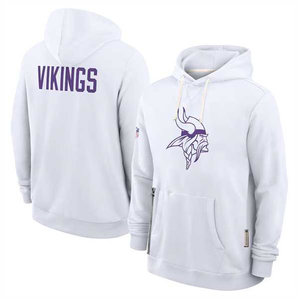 Men's Minnesota Vikings White Sideline Standard Issue Initial Home Dri-FIT Pullover Hoodie,We sell and wholesale Men's Minnesota Vikings White Sideline Standard Issue Initial Home Dri-FIT Pullover Hoodie on line form chian!