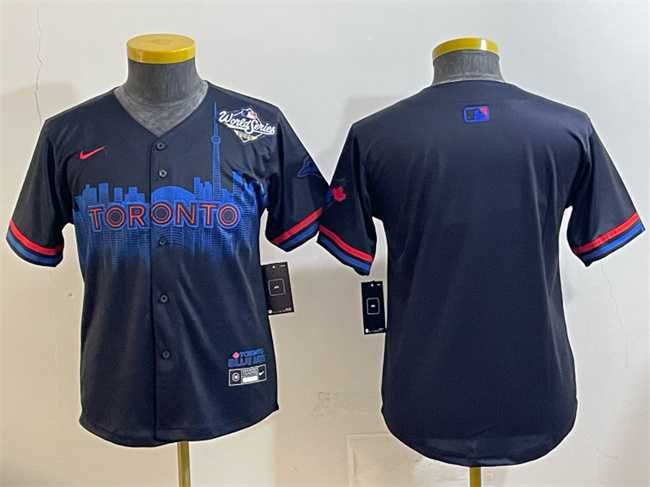 Youth Toronto Blue Jays Blank Navy 2025 World Series City Connect Limited Stitched Jersey,We sell and wholesale Youth Toronto Blue Jays Blank Navy 2025 World Series City Connect Limited Stitched Jersey on line form chian!