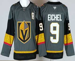 Men's Vegas Golden Knights #9 Jack Eichel Gray Authentic Jersey,We sell and wholesale Men's Vegas Golden Knights #9 Jack Eichel Gray Authentic Jersey on line form chian!