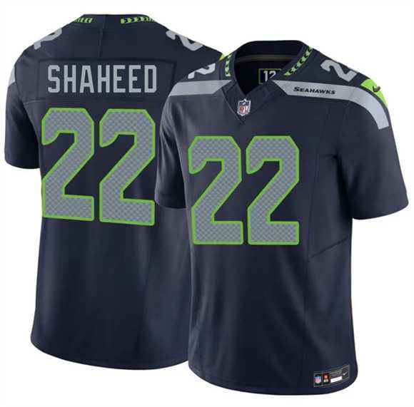 Men's Seattle Seahawks #22 Rashid Shaheed Navy 2025 F.U.S.E. Vapor Untouchable Limited Stitched Jersey Dzhi,We sell and wholesale Men's Seattle Seahawks #22 Rashid Shaheed Navy 2025 F.U.S.E. Vapor Untouchable Limited Stitched Jersey Dzhi on line form chian!