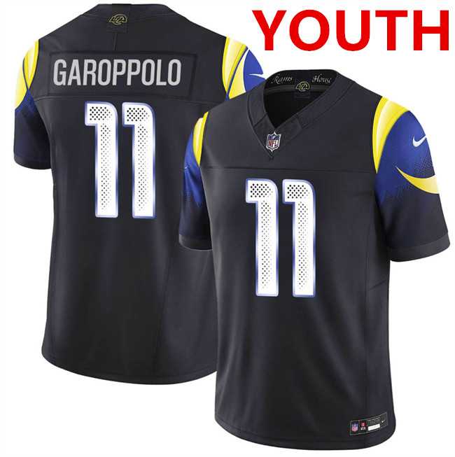 Youth los angeles rams #11 jimmy garoppolo Black 2025 F.u.s.e. 'rivalries' Vapor Limited Stitched Jersey Dzhi,We sell and wholesale Youth los angeles rams #11 jimmy garoppolo Black 2025 F.u.s.e. 'rivalries' Vapor Limited Stitched Jersey Dzhi on line form chian!