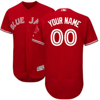 Men's Toronto Blue Jays Majestic Flex Base Authentic Collection Red Custom Jersey,We sell and wholesale Men's Toronto Blue Jays Majestic Flex Base Authentic Collection Red Custom Jersey on line form chian!