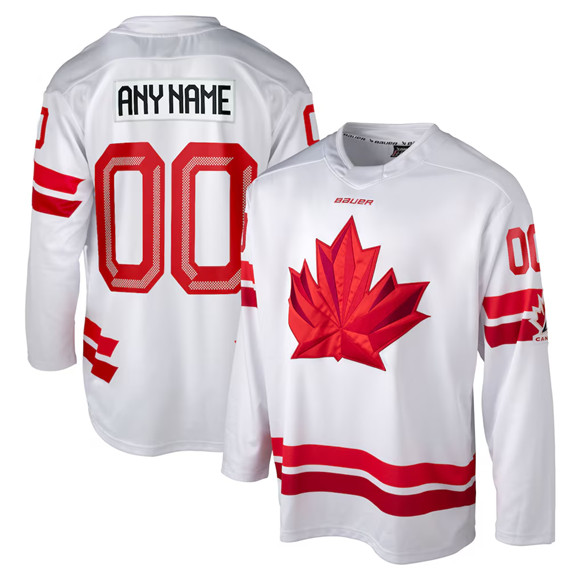 Men's Canada Hockey Custom White 2026 Stitched Hockey Jersey,We sell and wholesale Men's Canada Hockey Custom White 2026 Stitched Hockey Jersey on line form chian!