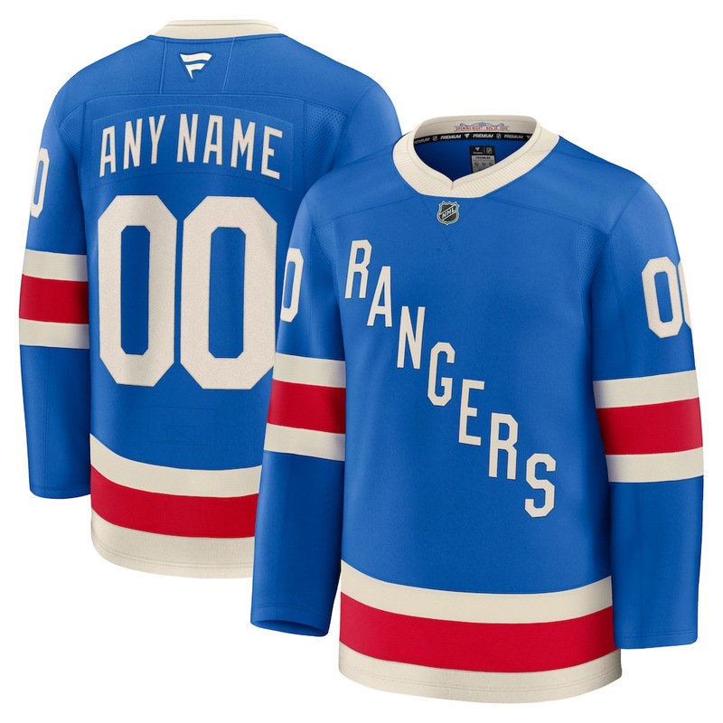 Men's New York Rangers Fanatics Blue Centennial Premium Custom Jersey,We sell and wholesale Men's New York Rangers Fanatics Blue Centennial Premium Custom Jersey on line form chian!