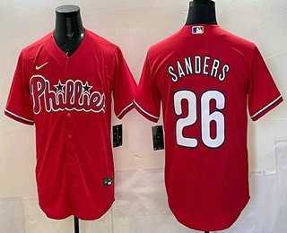 Men's Philadelphia Phillies #26 Ben Sanders Red Cool Base Stitched Jersey,We sell and wholesale Men's Philadelphia Phillies #26 Ben Sanders Red Cool Base Stitched Jersey on line form chian!