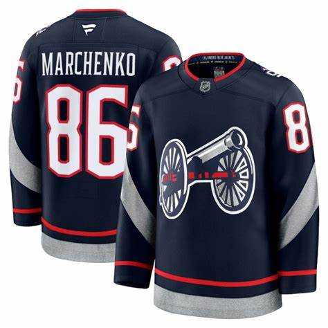 Men's Columbus Blue Jackets #86 Kirill Marchenko Navy 2024-25 Stitched Jersey Dzhi,We sell and wholesale Men's Columbus Blue Jackets #86 Kirill Marchenko Navy 2024-25 Stitched Jersey Dzhi on line form chian!